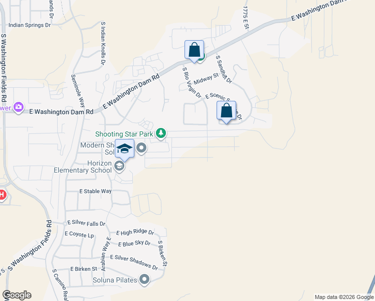 map of restaurants, bars, coffee shops, grocery stores, and more near Morgan Lane in Washington