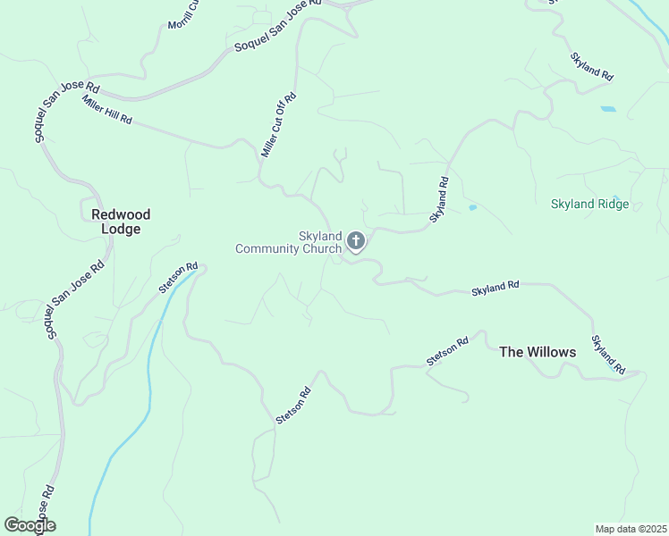 map of restaurants, bars, coffee shops, grocery stores, and more near 5 Ocean View Road in Los Gatos