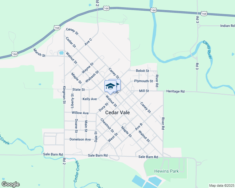 map of restaurants, bars, coffee shops, grocery stores, and more near 508 Dora Street in Cedar Vale