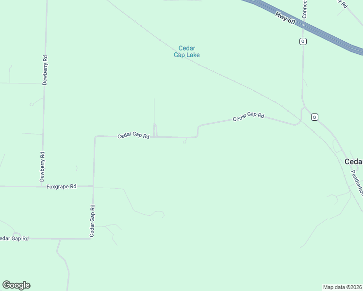 map of restaurants, bars, coffee shops, grocery stores, and more near 2604 Cedar Gap Road in Seymour