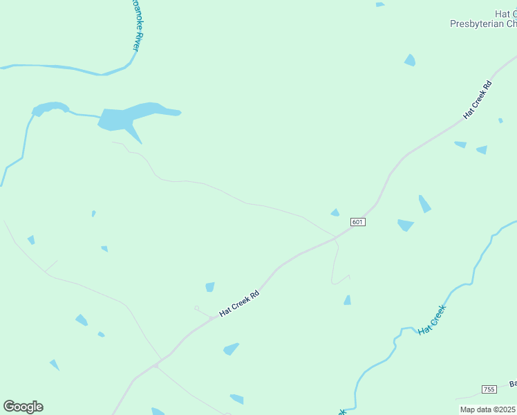 map of restaurants, bars, coffee shops, grocery stores, and more near 7101 Hat Creek Road in Brookneal