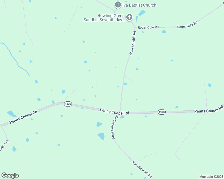 map of restaurants, bars, coffee shops, grocery stores, and more near 4740 Penns Chapel Road in Bowling Green