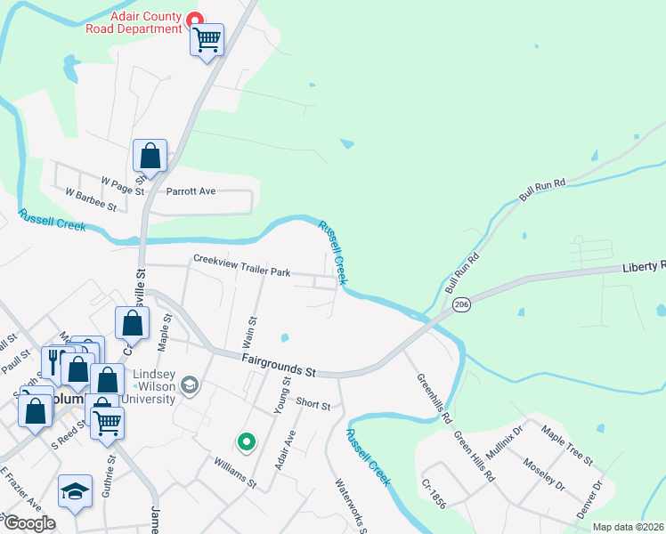 map of restaurants, bars, coffee shops, grocery stores, and more near 700 Boulder Lane in Columbia