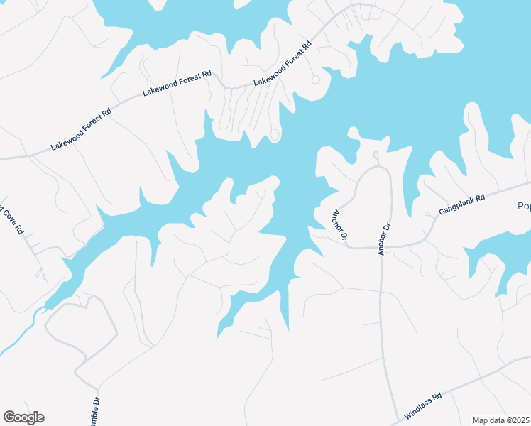 map of restaurants, bars, coffee shops, grocery stores, and more near 218 Peninsula Drive in Moneta