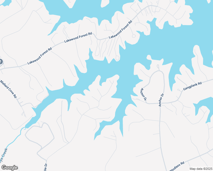map of restaurants, bars, coffee shops, grocery stores, and more near 217 Peninsula Drive in Moneta
