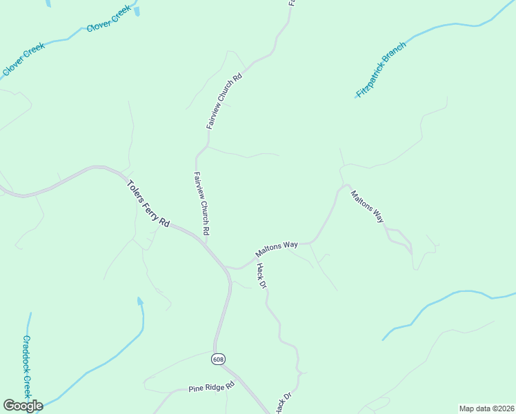 map of restaurants, bars, coffee shops, grocery stores, and more near 2844 Fairview Church Road in Huddleston