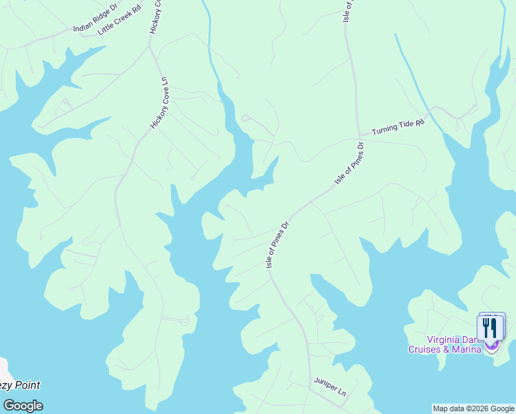map of restaurants, bars, coffee shops, grocery stores, and more near 1207 Barnacle Drive in Moneta