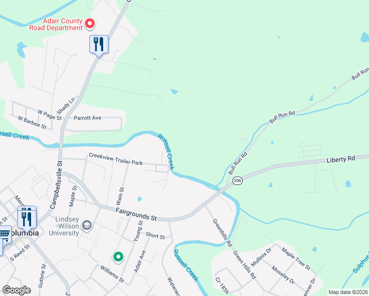 map of restaurants, bars, coffee shops, grocery stores, and more near 700 Boulder Lane in Columbia