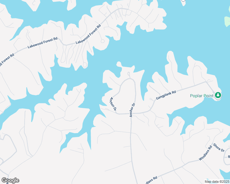 map of restaurants, bars, coffee shops, grocery stores, and more near 508 Anchor Drive in Moneta