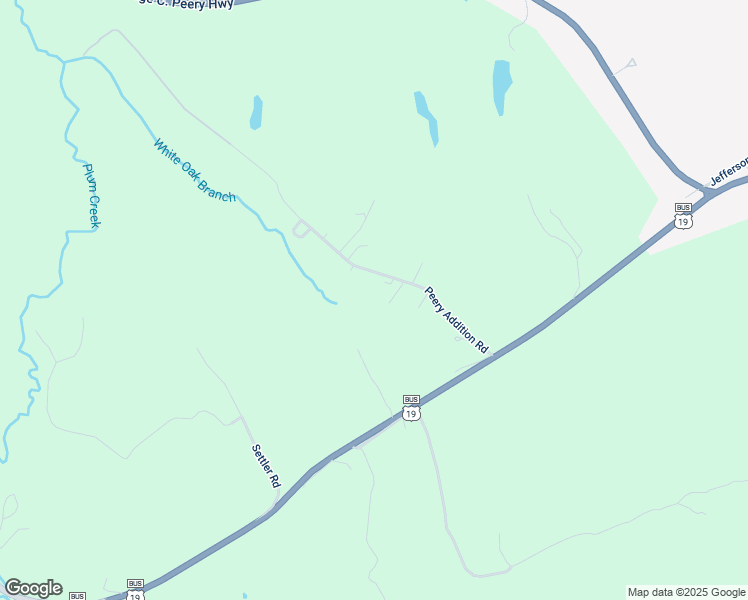 map of restaurants, bars, coffee shops, grocery stores, and more near 425 Peery Addition Road in Tazewell