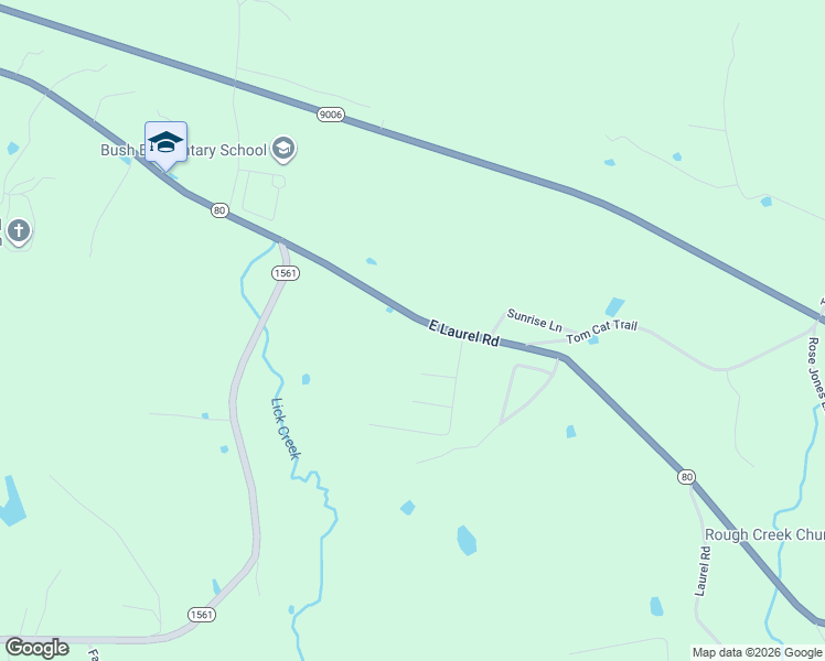 map of restaurants, bars, coffee shops, grocery stores, and more near 2302 East Laurel Road in London