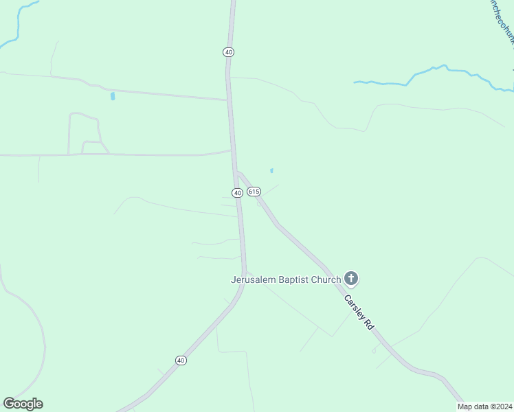 map of restaurants, bars, coffee shops, grocery stores, and more near 6957 Carsley Road in Waverly