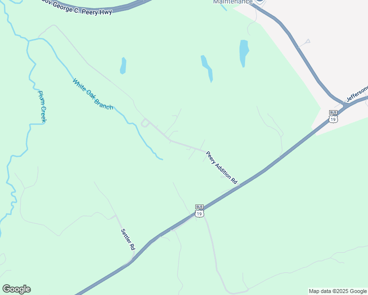 map of restaurants, bars, coffee shops, grocery stores, and more near 425 Peery Addition Road in Tazewell