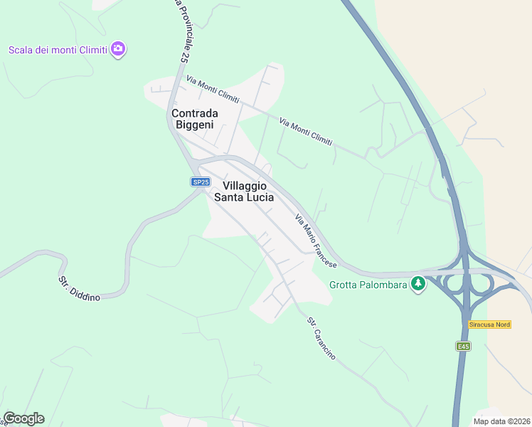 map of restaurants, bars, coffee shops, grocery stores, and more near 37 Via Luigi Volpicelli in Libero consorzio comunale di Siracusa