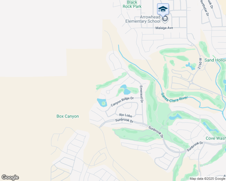 map of restaurants, bars, coffee shops, grocery stores, and more near 221 Emeraud Drive in St. George