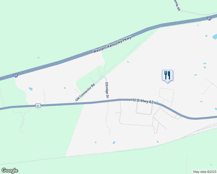 map of restaurants, bars, coffee shops, grocery stores, and more near 112 Ethridge Drive in Princeton