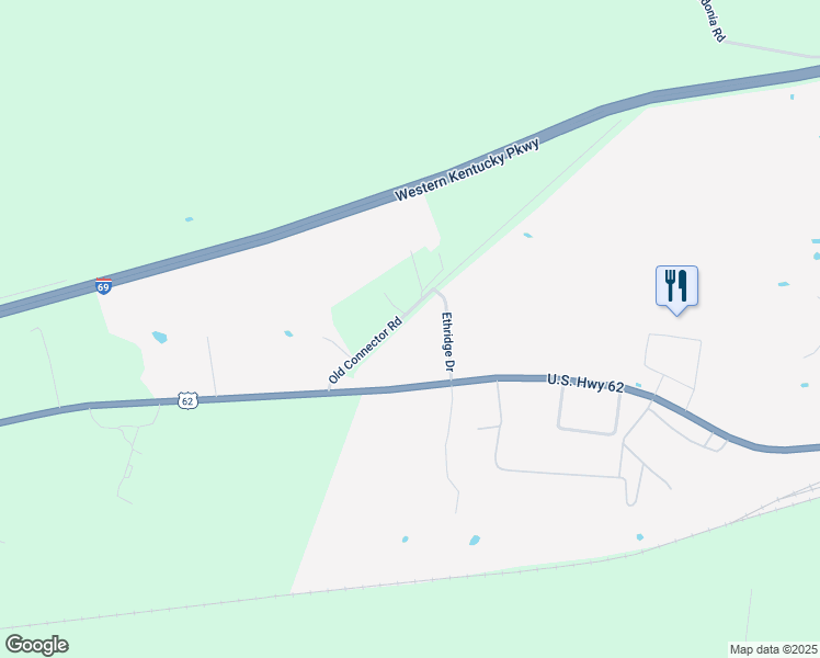 map of restaurants, bars, coffee shops, grocery stores, and more near 112 Ethridge Drive in Princeton