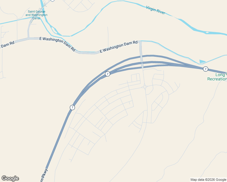 map of restaurants, bars, coffee shops, grocery stores, and more near Southern Parkway in Washington