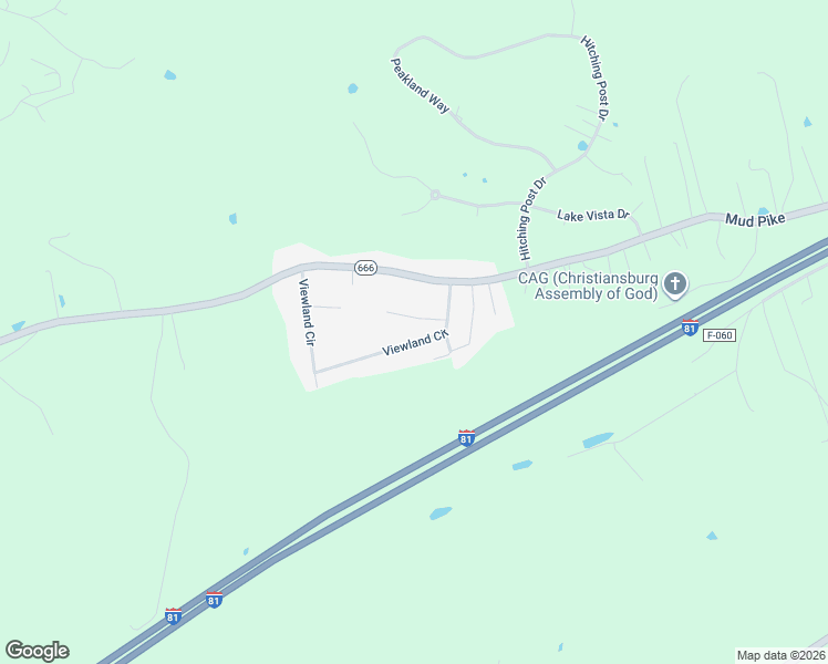 map of restaurants, bars, coffee shops, grocery stores, and more near 2148 Kinser Court in Christiansburg
