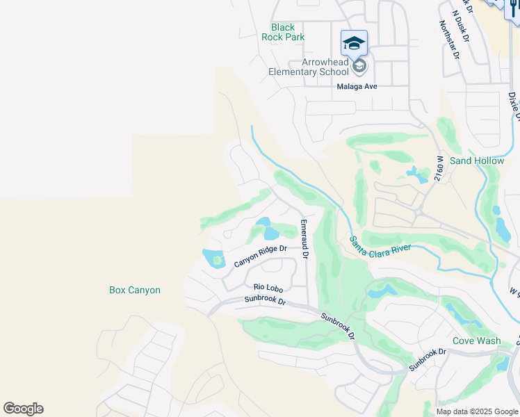 map of restaurants, bars, coffee shops, grocery stores, and more near 221 Emeraud Drive in St. George