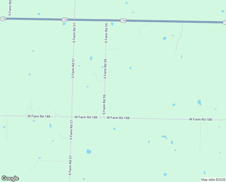 map of restaurants, bars, coffee shops, grocery stores, and more near 5776 South Farm Road 59 in Republic