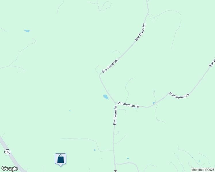 map of restaurants, bars, coffee shops, grocery stores, and more near 2174 Fire Tower Road in Christiansburg