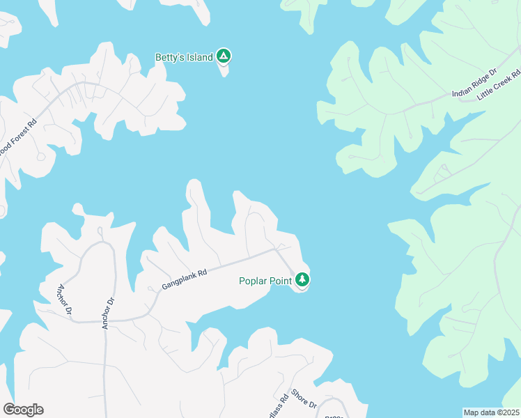 map of restaurants, bars, coffee shops, grocery stores, and more near 114 Gangplank Circle in Moneta
