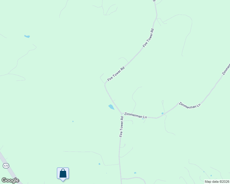 map of restaurants, bars, coffee shops, grocery stores, and more near 2174 Fire Tower Road in Christiansburg