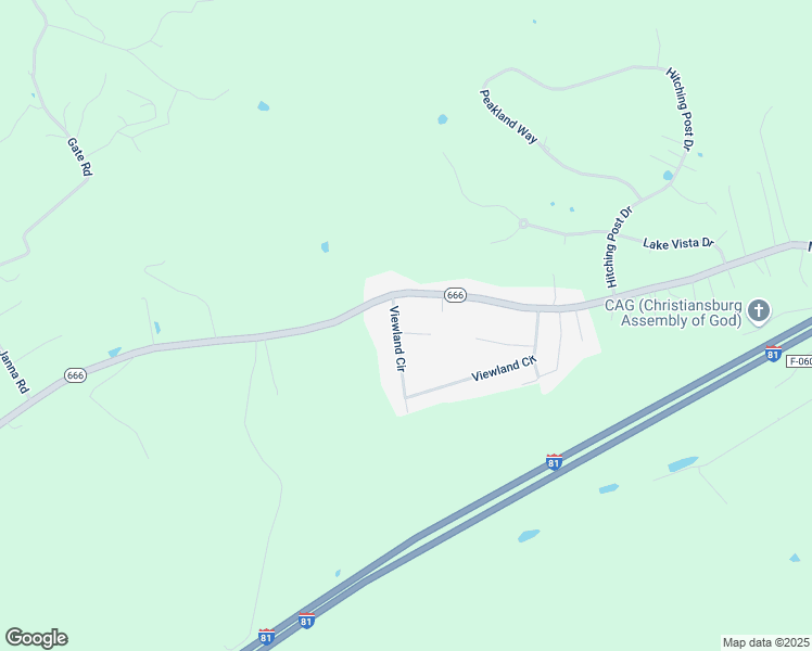 map of restaurants, bars, coffee shops, grocery stores, and more near 2234 Poff Court in Christiansburg