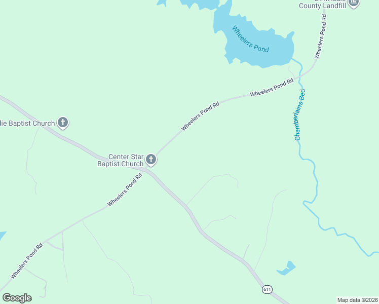 map of restaurants, bars, coffee shops, grocery stores, and more near 11437 Wheelers Pond Road in Dinwiddie