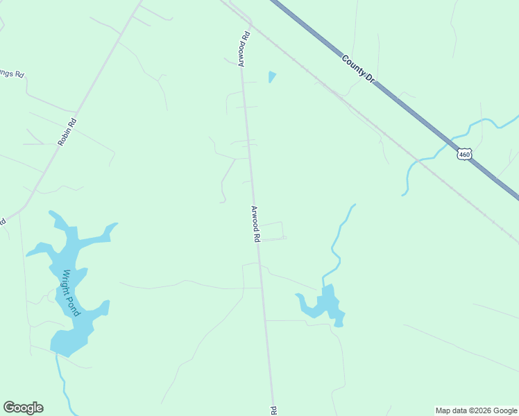 map of restaurants, bars, coffee shops, grocery stores, and more near 14415 Arwood Road in Disputanta