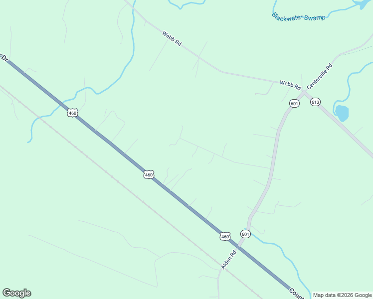 map of restaurants, bars, coffee shops, grocery stores, and more near 11309 Fireside Drive in Disputanta