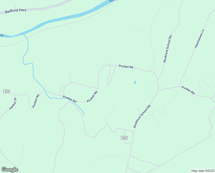 map of restaurants, bars, coffee shops, grocery stores, and more near 3489 Pocket Road in Hurt