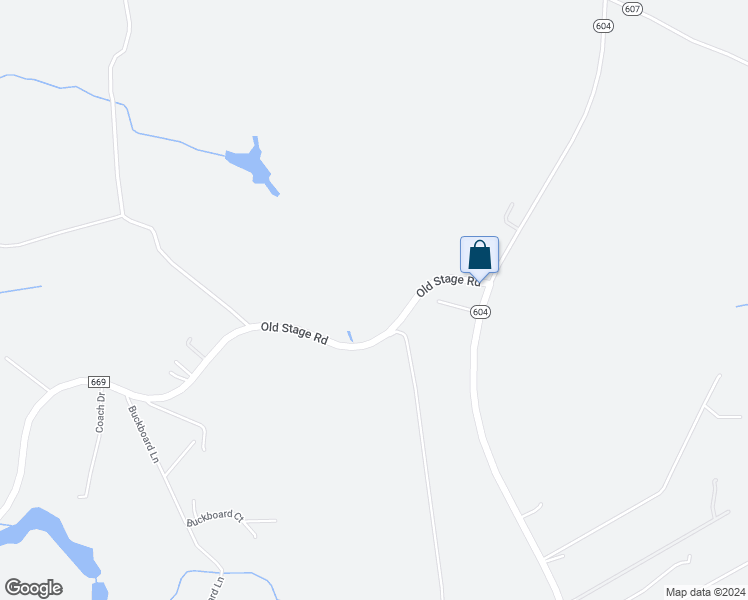 map of restaurants, bars, coffee shops, grocery stores, and more near 11580 Old Stage Road in Petersburg