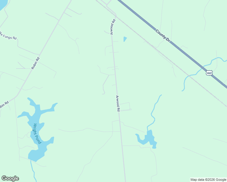 map of restaurants, bars, coffee shops, grocery stores, and more near 14415 Arwood Road in Disputanta