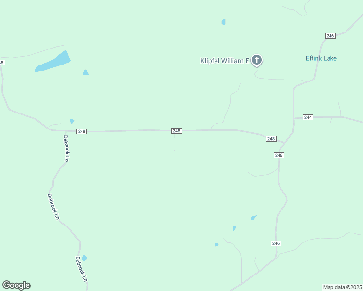 map of restaurants, bars, coffee shops, grocery stores, and more near 273 County Road 248 in Chaffee