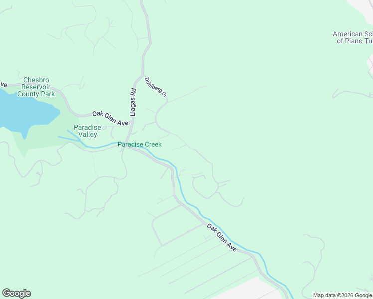 map of restaurants, bars, coffee shops, grocery stores, and more near 2405 Dahlberg Drive in Morgan Hill