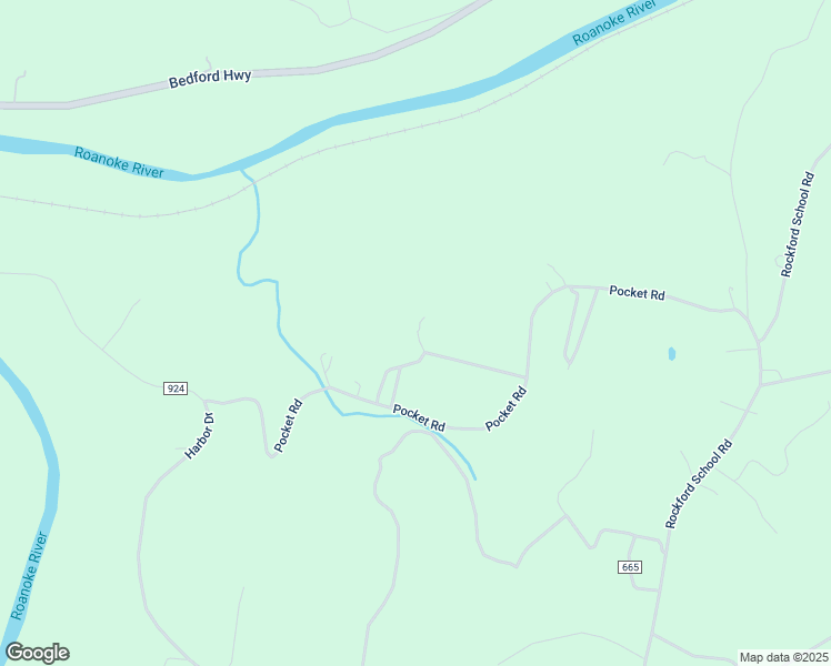 map of restaurants, bars, coffee shops, grocery stores, and more near 4220 Pocket Road in Hurt