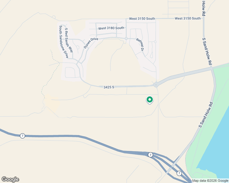 map of restaurants, bars, coffee shops, grocery stores, and more near 5194 North Villas Drive in Hurricane