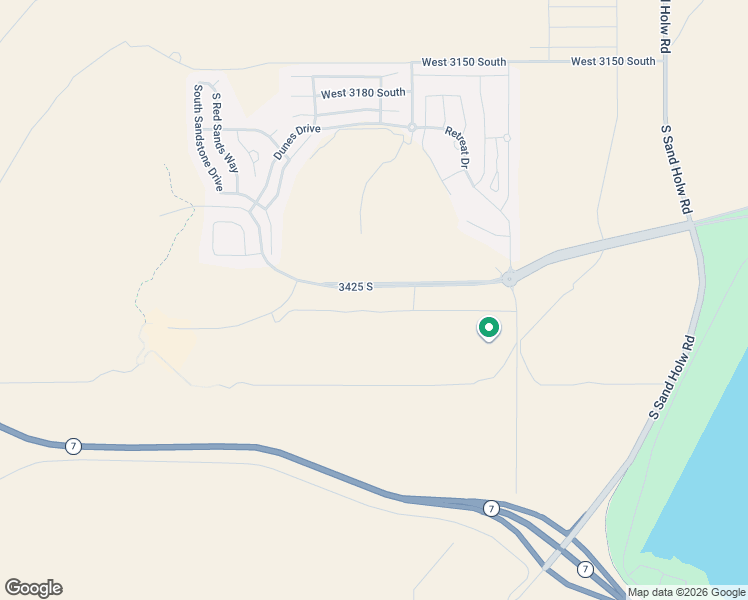 map of restaurants, bars, coffee shops, grocery stores, and more near 5160 North Villas Drive in Hurricane