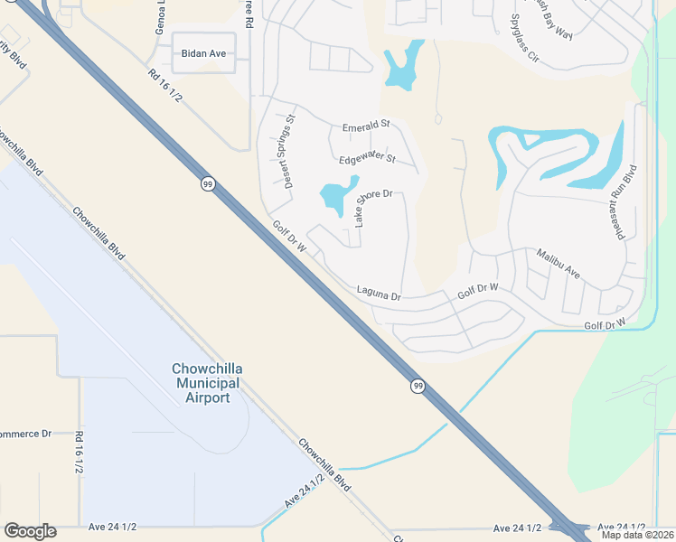 map of restaurants, bars, coffee shops, grocery stores, and more near 8720 Laguna Drive in Chowchilla