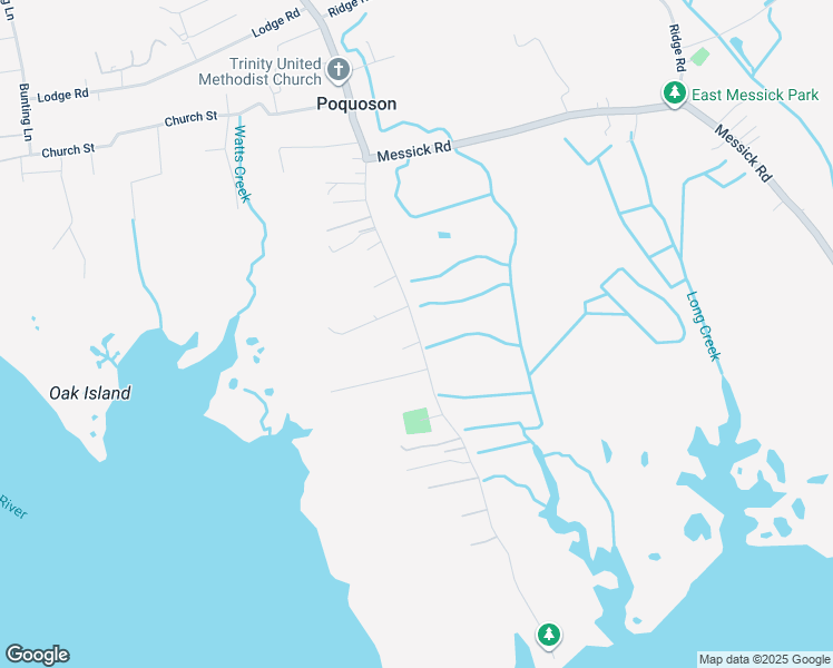 map of restaurants, bars, coffee shops, grocery stores, and more near 1378 Poquoson Avenue in Poquoson