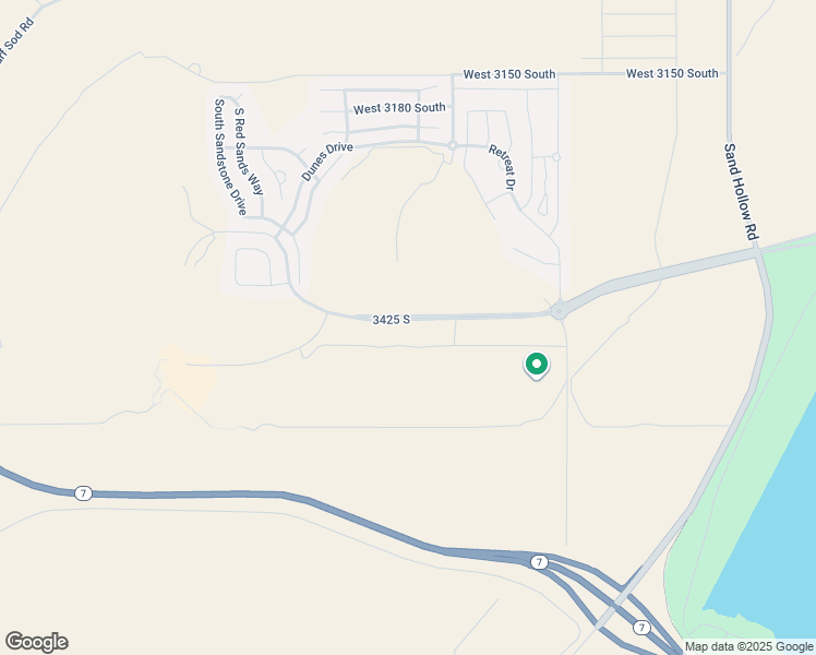 map of restaurants, bars, coffee shops, grocery stores, and more near 5194 North Villas Drive in Hurricane