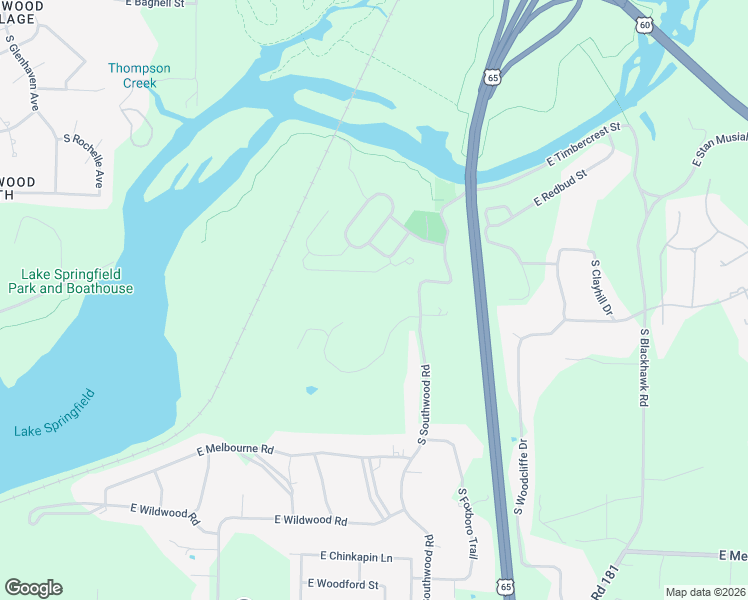 map of restaurants, bars, coffee shops, grocery stores, and more near 5343 North Shadywood Drive in Ozark
