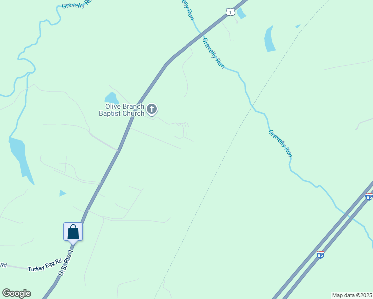 map of restaurants, bars, coffee shops, grocery stores, and more near 20610 Mitchell Avenue in Dinwiddie