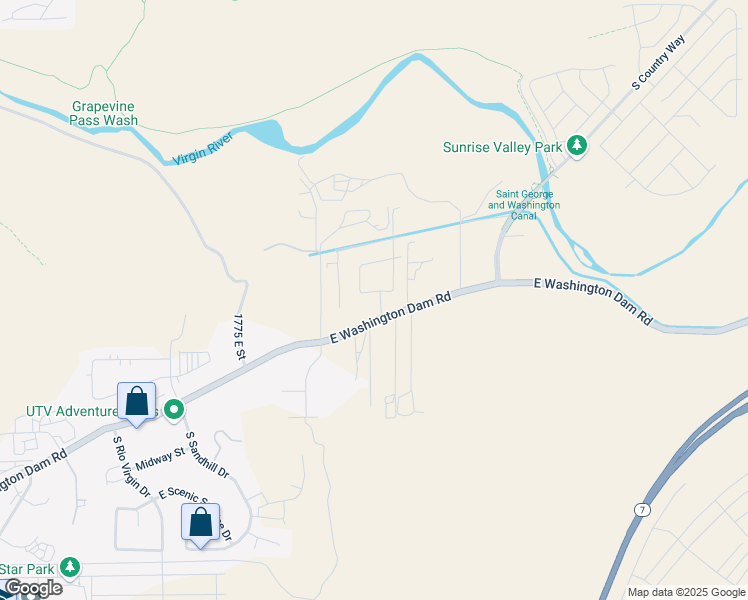 map of restaurants, bars, coffee shops, grocery stores, and more near in Washington