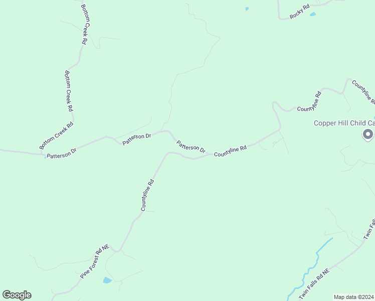 map of restaurants, bars, coffee shops, grocery stores, and more near 11729 CountyLine Road in Bent Mountain