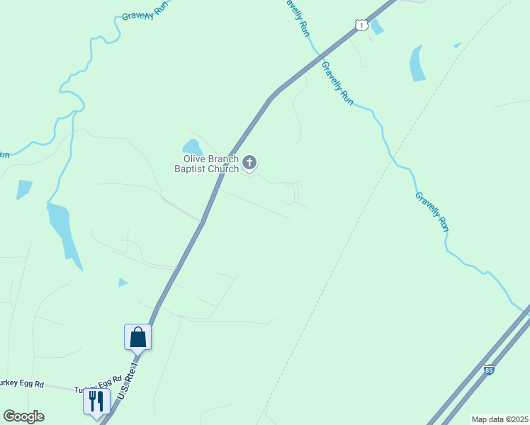 map of restaurants, bars, coffee shops, grocery stores, and more near 20513 Mitchell Avenue in Dinwiddie