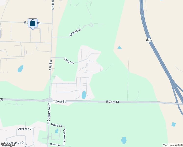 map of restaurants, bars, coffee shops, grocery stores, and more near 1508 Rib Rd in Webb City