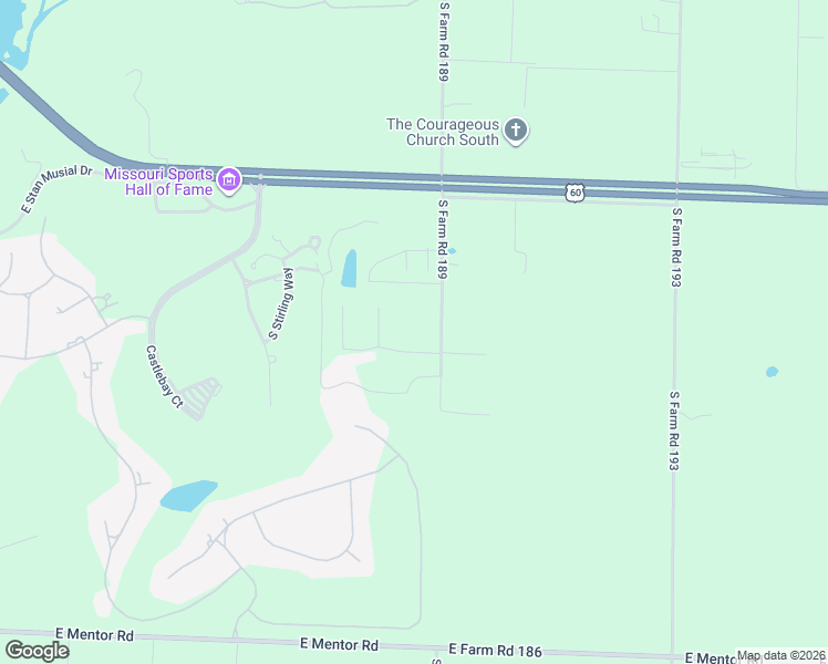 map of restaurants, bars, coffee shops, grocery stores, and more near E Tanglewood Rd in Rogersville